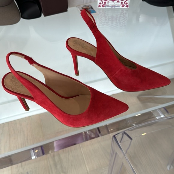 Vince Camuto Suede Heels - Picture 3 of 7